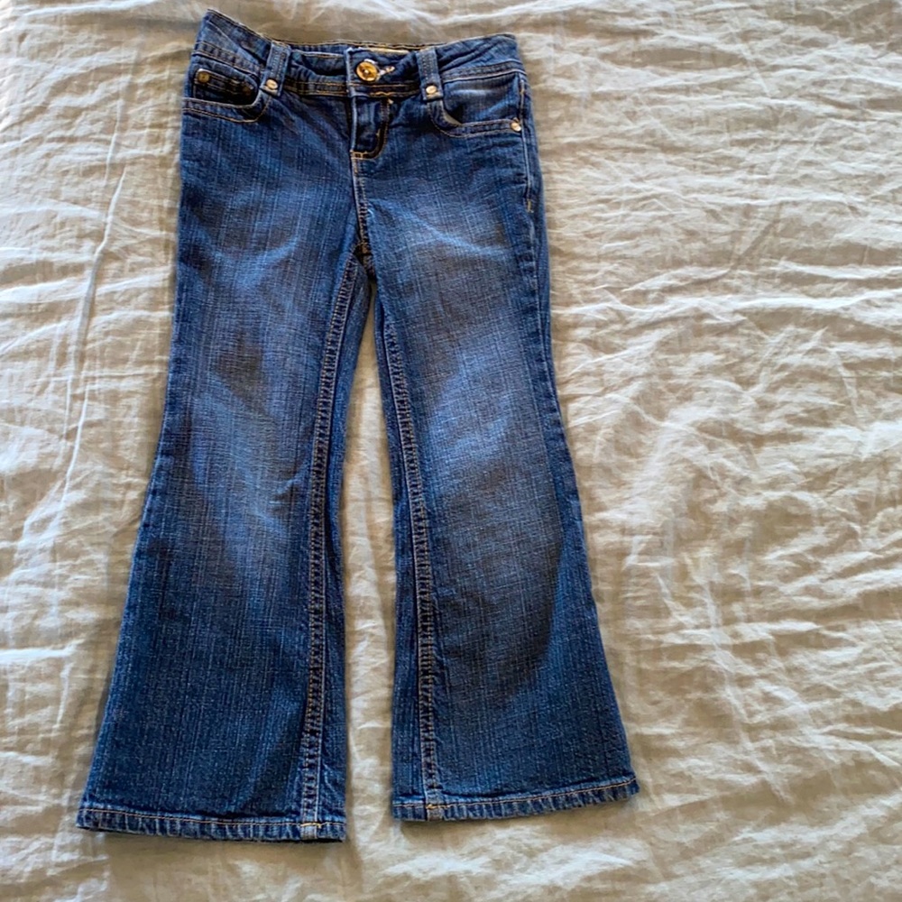 L.e.i Gabby Louise Flare Jeans size 5 girls